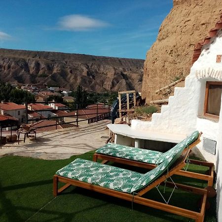 Vila Creatively Designed Cavehouse With Jacuzzi Gorafe Exteriér fotografie